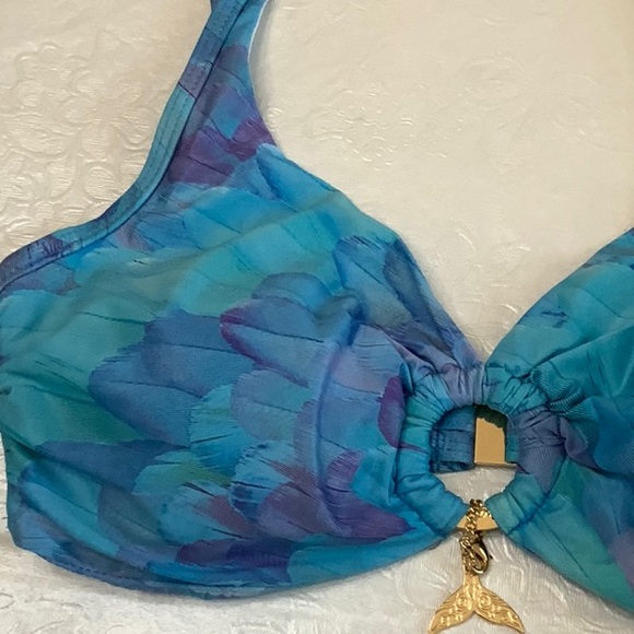 Lisa Blue Bikini Winged Ones - Celestial Blue (#19) - Picture 3 of 14